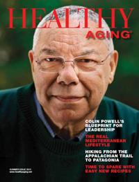 healthy aging magazine colin powell cover